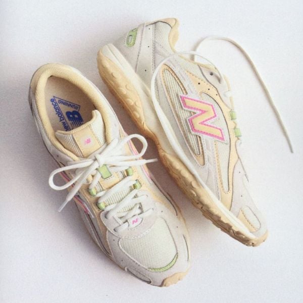 the 204L sneaker in a studio background